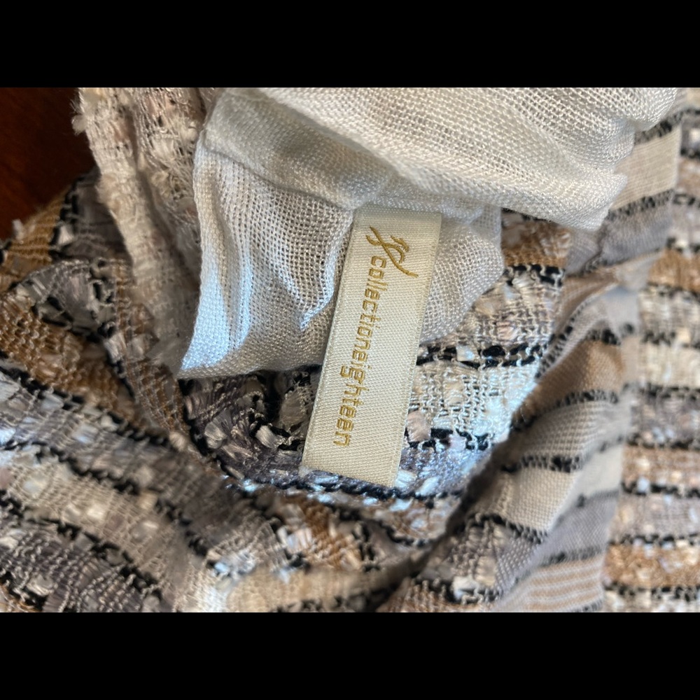 Metallic Color Scarf - Picture 5 of 7